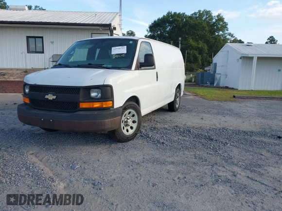 2012 Chevrolet Express Cargo with VIN 1GCSGAFX8C1178767, listed as a IAAI auction lot 42538712 with Not provided miles and . Bid and sale history available at DreamBid. Image 16.