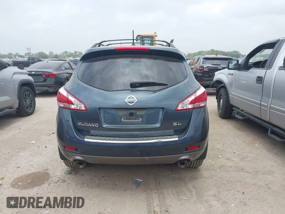 2014 Nissan Murano SL with VIN JN8AZ1MU6EW404328, listed as a IAAI auction lot 41930792 with 83,293 mi miles. Bid and sale history available at carsss.com. Image 16.
