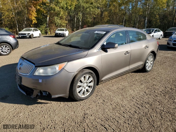 2010 Buick LaCrosse CXL with VIN 1G4GK5EG8AF187476, listed as a Copart auction lot 76666944 with 296,448 mi miles and Salvage Title. Bid and sale history available at carsss.com. Image 1.