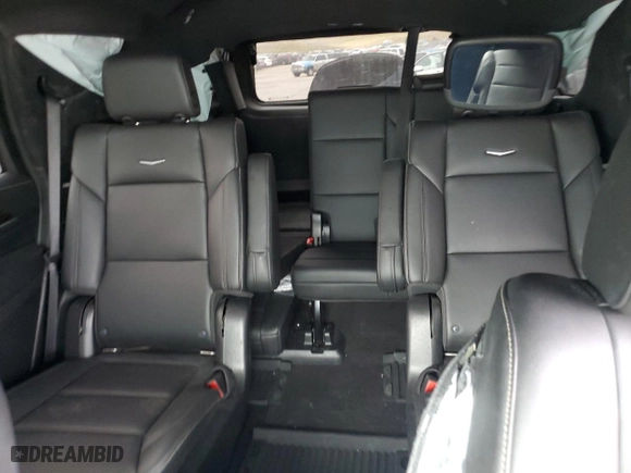 2022 Cadillac Escalade Luxury with VIN 1GYS3AKL8NR103032, listed as a Copart auction lot 59179684 with 49,122 mi miles and Non Repairable. Bid and sale history available at carsss.com. Image 10.