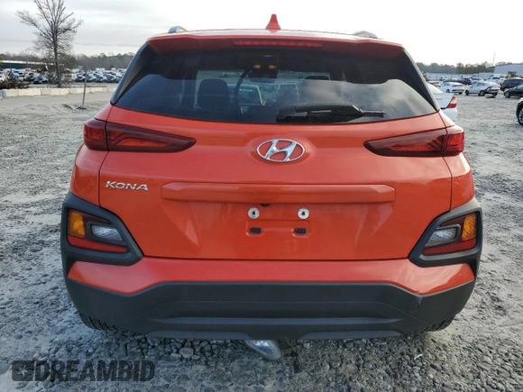 2020 Hyundai Kona SEL Plus with VIN KM8K62AAXLU558232, listed as a Copart auction lot 42994335 with 88,529 mi miles and Salvage Title. Bid and sale history available at carsss.com. Image 6.