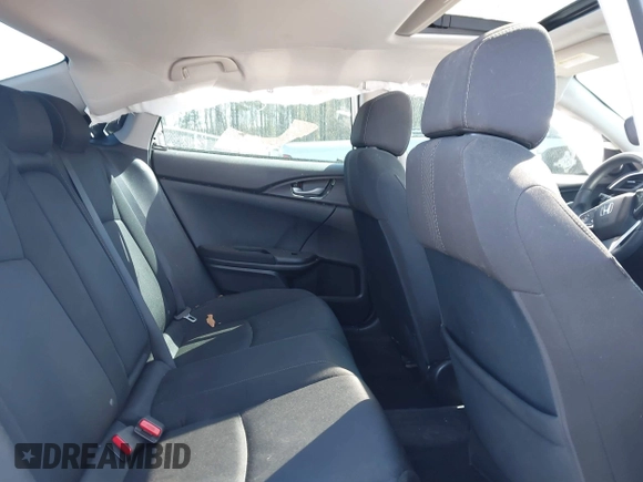 2017 Honda Civic Sedan EX-T with VIN 19XFC1F38HE203682, listed as a IAAI auction lot 41878634 with 96,195 mi miles. Bid and sale history available at carsss.com. Image 8.