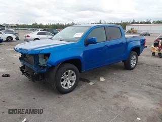 2021 Chevrolet Colorado 2WD LT with VIN 1GCGSCEA0M1147592, listed as a IAAI auction lot 41642125 with 70,179 mi miles. Bid and sale history available at carsss.com. Image 19.