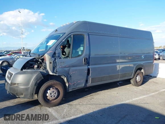2022 Ram ProMaster Cargo with VIN 3C6MRVJG3NE136421, listed as a IAAI auction lot 41700161 with 35,980 mi miles and . Bid and sale history available at DreamBid. Image 15.