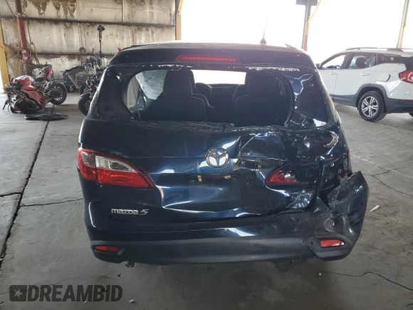 2014 Mazda 5 Sport with VIN JM1CW2BL1E0177176, listed as a Copart auction lot 70707784 with 113,071 mi miles and Salvage Title. Bid and sale history available at DreamBid. Image 6.