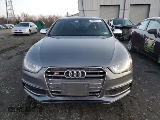 2014 Audi S4 Premium Plus with VIN WAUDGAFL2EA048960, listed as a Copart auction lot 84873174 with 98,407 mi miles and Salvage Title. Bid and sale history available at carsss.com. Image 5.