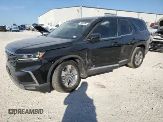 2025 Honda Pilot EX-L z VIN 5FNYG2H45SB007256, wystawiony jako Copart lot #77830894 z przebiegiem 4 798 mil mil oraz Szkoda całkowita • Salvage title. Historia ofert i sprzedaży dostępna na DreamBid. Obrazek 1.