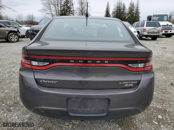 2014 Dodge Dart Limited with VIN 1C3CDFCB5ED871773, listed as a Copart auction lot 48005285 with 174,063 mi miles and Salvage Title. Bid and sale history available at carsss.com. Image 6.