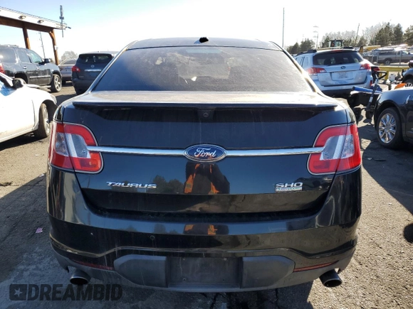 2011 Ford Taurus SHO with VIN 1FAHP2KT6BG128180, listed as a Copart auction lot 47462885 with 128,403 mi miles and Salvage Title. Bid and sale history available at DreamBid. Image 6.