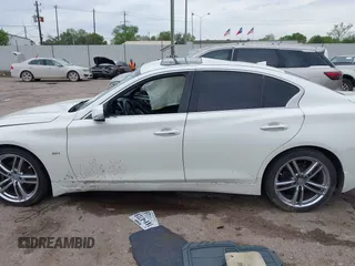 2017 Infiniti Q50 3.0t Premium with VIN JN1EV7AP9HM732825, listed as a IAAI auction lot 41908792 with 102,661 mi miles. Bid and sale history available at carsss.com. Image 14.