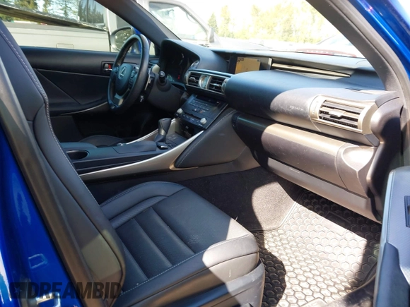 2016 Lexus IS 350 with VIN JTHCE1D23G5010548, listed as a IAAI auction lot 42153922 with 54,528 mi miles and . Bid and sale history available at DreamBid. Image 5.