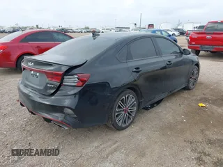 2024 Kia Forte GT with VIN 3KPF44AC7RE771672, listed as a IAAI auction lot 41681846 with 8,270 mi miles and . Bid and sale history available at DreamBid. Image 4.