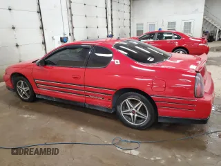2004 Chevrolet Monte Carlo SS Supercharged with VIN 2G1WZ121149350351, listed as a Copart auction lot 52206955 with 198,245 mi miles and Clean Title. Bid and sale history available at carsss.com. Image 2.