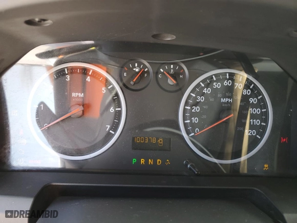 2009 Dodge Ram 1500 ST with VIN 1D3HB16K49J500396, listed as a Copart auction lot 42350175 with 100,378 mi miles and Clean Title. Bid and sale history available at carsss.com. Image 9.