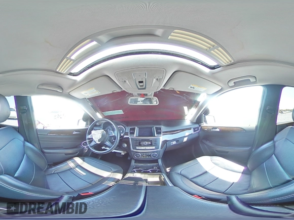 2015 Mercedes-Benz M ML 350 with VIN 4JGDA5HB9FA462301, listed as a Copart auction lot 53440005 with Not Provided miles and Salvage Title. Bid and sale history available at carsss.com. Image 14.