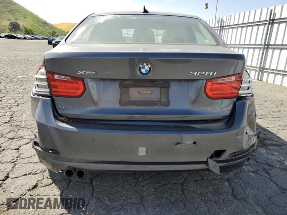2015 BMW 3 Series 328i xDrive with VIN WBA3B5C53FF961237, listed as a Copart auction lot 47455335 with 90,026 mi miles and Salvage Title. Bid and sale history available at carsss.com. Image 6.