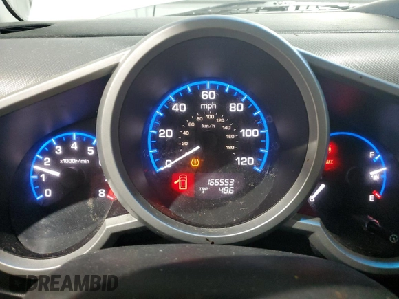 2008 Honda Element EX with VIN 5J6YH277X8L010291, listed as a Copart auction lot 53293195 with 166,553 mi miles and Clean Title. Bid and sale history available at DreamBid. Image 9.