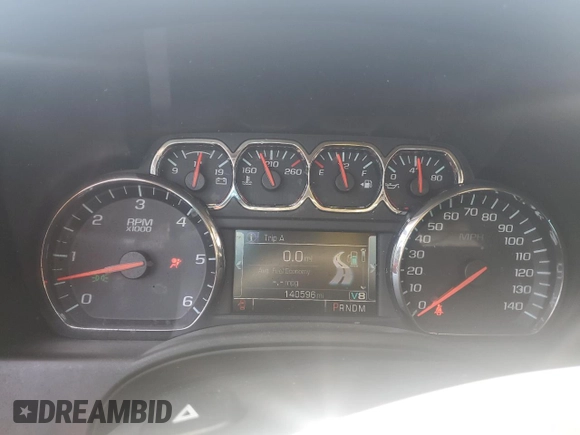 2014 Chevrolet Silverado 1500 LT with VIN 3GCPCREC1EG148299, listed as a Copart auction lot 45230245 with 140,596 mi miles and Salvage Title. Bid and sale history available at DreamBid. Image 9.