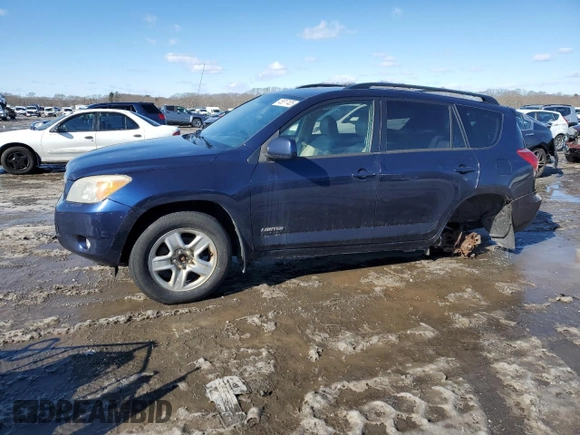 2006 Toyota RAV4 Limited with VIN JTMBK31V165001006, listed as a Copart auction lot 45517405 with 267,501 mi miles and Clean Title. Bid and sale history available at carsss.com. Image 1.