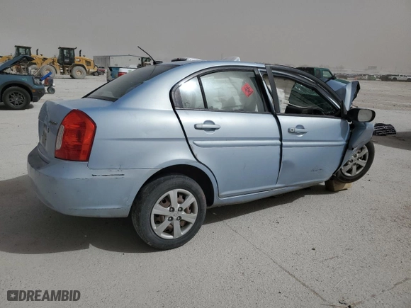 2011 Hyundai Accent GLS with VIN KMHCN4AC1BU620958, listed as a Copart auction lot 49327085 with 0 mi miles and Non Repairable. Bid and sale history available at carsss.com. Image 3.
