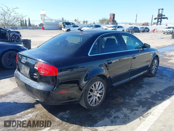 2008 Audi A4 2.0T with VIN WAUAF78E58A154637, listed as a IAAI auction lot 41750930 with Not provided miles and . Bid and sale history available at DreamBid. Image 4.