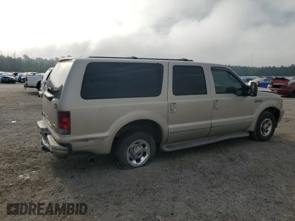 2004 Ford Excursion Limited z VIN 1FMNU42P64EA06742, wystawiony jako Copart lot #71989004 z przebiegiem 238 839 mil mil oraz Szkoda całkowita • Salvage title. Historia ofert i sprzedaży dostępna na DreamBid. Obrazek 3.