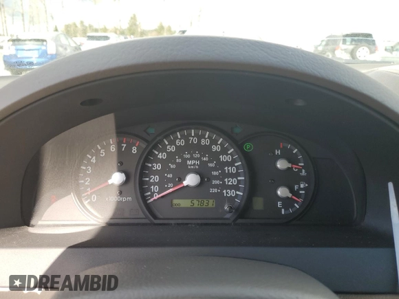 2005 Kia Sorento LX with VIN KNDJC733855450130, listed as a Copart auction lot 48967665 with 57,831 mi miles and Clean Title. Bid and sale history available at DreamBid. Image 9.