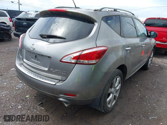2012 Nissan Murano S with VIN JN8AZ1MU4CW101089, listed as a IAAI auction lot 42187857 with 203,616 mi miles and . Bid and sale history available at carsss.com. Image 4.
