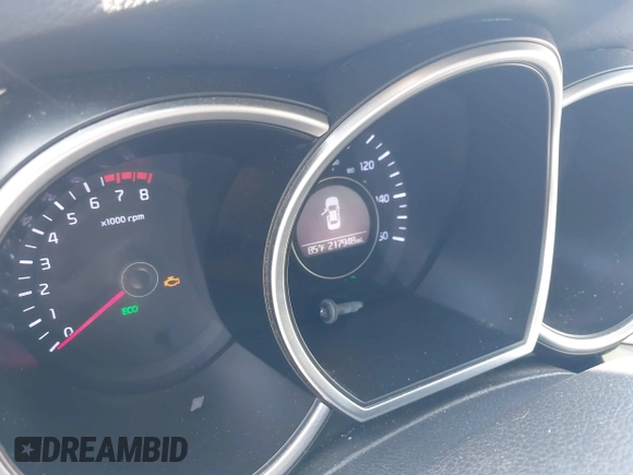 2015 Kia Optima EX with VIN 5XXGN4A73FG377402, listed as a IAAI auction lot 41209243 with 217,948 mi miles. Bid and sale history available at carsss.com. Image 7.