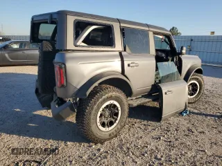 2021 Ford Bronco с VIN 1FMEE5DP7MLB03461, выставлен на аукционе Copart как лот 38855184 с пробегом 6 684 миль миль и Списание • Salvage title. История ставок и продаж доступна на DreamBid. Изображение 3.