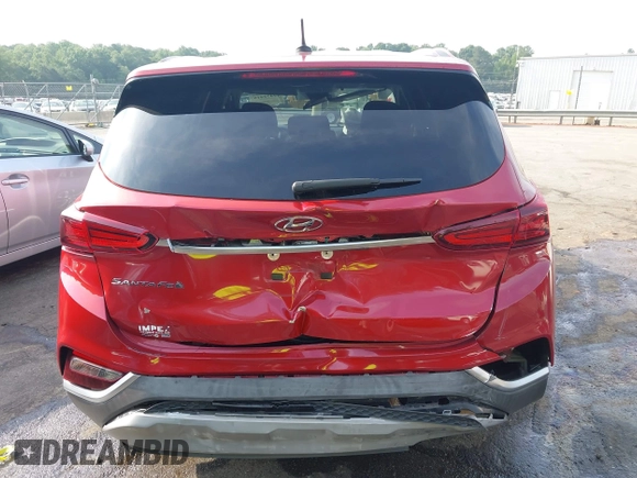 2019 Hyundai Santa Fe SE с VIN 5NMS23AD9KH020238, выставлен на аукционе IAAI как лот 42472418 с пробегом 101 402 миль миль и . История ставок и продаж доступна на DreamBid. Изображение 16.