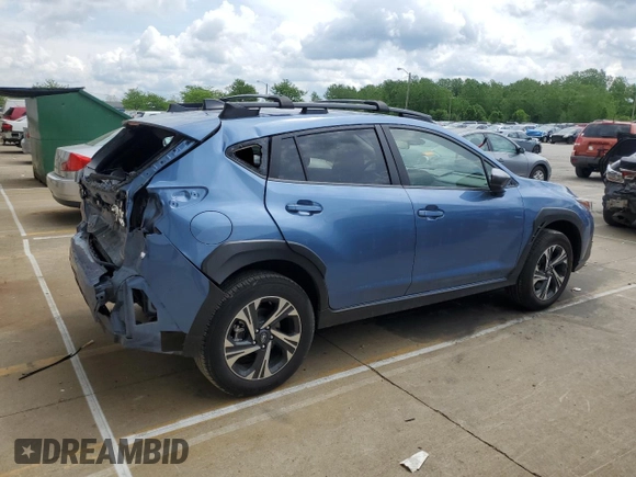 2024 Subaru Crosstrek Premium z VIN JF2GUADC1RH382715, wystawiony jako Copart lot #55476855 z przebiegiem 17 919 mil mil oraz Szkoda całkowita • Salvage title. Historia ofert i sprzedaży dostępna na DreamBid. Obrazek 3.