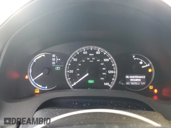 2011 Lexus CT 200h with VIN JTHKD5BH8B2016353, listed as a Copart auction lot 56593395 with 182,156 mi miles and Salvage title. Bid and sale history available at DreamBid. Image 9.