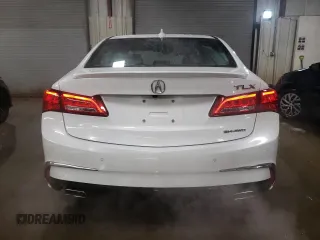 2020 Acura TLX w/Advance Pkg with VIN 19UUB3F86LA002488, listed as a Copart auction lot 87727845 with 91,713 mi miles and Salvage Title. Bid and sale history available at carsss.com. Image 6.