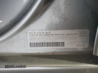 2011 Audi A4 Premium Plus z VIN WAUFFAFL7BN021334, wystawiony jako Copart lot #48731925 z przebiegiem 144 040 mil mil oraz Szkoda całkowita • Salvage title. Historia ofert i sprzedaży dostępna na DreamBid. Obrazek 12.