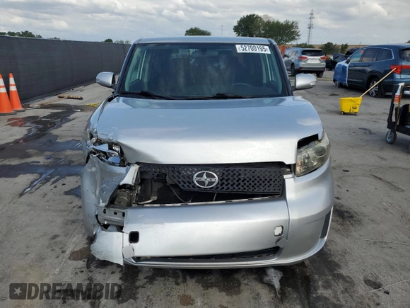 2009 Scion xB with VIN JTLKE50E691067877, listed as a Copart auction lot 52700195 with 188,811 mi miles and Salvage Title. Bid and sale history available at carsss.com. Image 5.