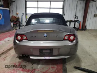 2005 BMW Z4 3.0i with VIN 4USBT53555LU09714, listed as a Copart auction lot 43445835 with 157,587 mi miles and Clean title. Bid and sale history available at DreamBid. Image 6.