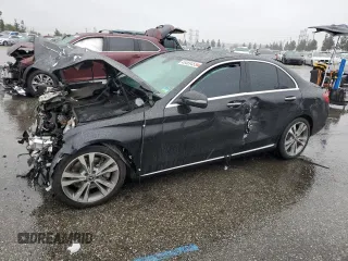 2020 Mercedes-Benz C with VIN WDDWF8DB7LR560476, listed as a Copart auction lot 45469455 with Not Provided miles and Salvage Title. Bid and sale history available at carsss.com. Image 1.