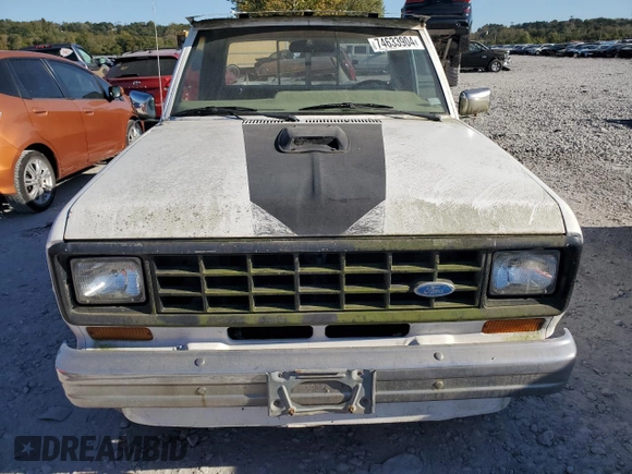 1983 Ford Ranger with VIN 1FTCR1059DUC61703, listed as a Copart auction lot 74633904 with 60,584 mi miles and Clean Title. Bid and sale history available at DreamBid. Image 5.