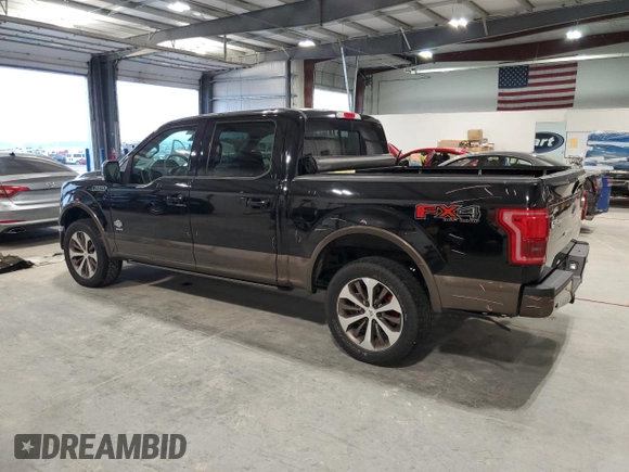 2016 Ford F-150 XLT with VIN 1FTEW1EG6GFA30417, listed as a Copart auction lot 62717765 with 125,726 mi miles and Salvage title. Bid and sale history available at DreamBid. Image 2.