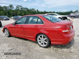 2014 Mercedes-Benz C 250 Sport with VIN WDDGF4HB8EA927880, listed as a Copart auction lot 58507445 with 152,995 mi miles and Salvage title. Bid and sale history available at DreamBid. Image 2.