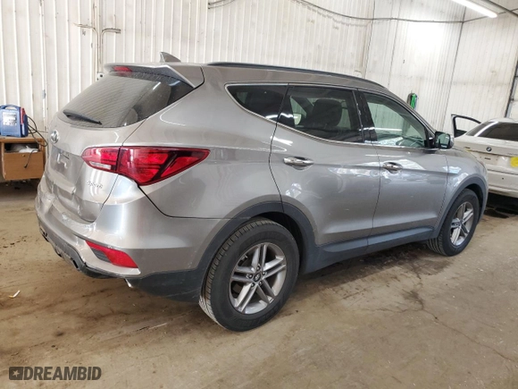 2017 Hyundai Santa Fe Sport 2.4L with VIN 5NMZU3LB4HH015686, listed as a Copart auction lot 48876155 with NaN miles and Salvage Title. Bid and sale history available at carsss.com. Image 3.