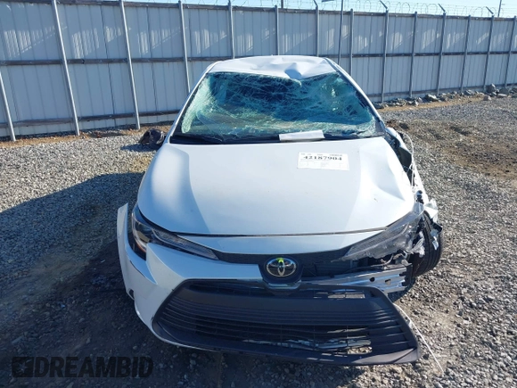2024 Toyota Corolla LE with VIN 5YFB4MDE2RP152441, listed as a IAAI auction lot 42187904 with 8,599 mi miles and . Bid and sale history available at DreamBid. Image 13.