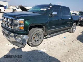 2015 Chevrolet Silverado 1500 LTZ with VIN 3GCUKSEC1FG121702, listed as a Copart auction lot 44422775 with 211,393 mi miles and Clean Title. Bid and sale history available at DreamBid. Image 1.