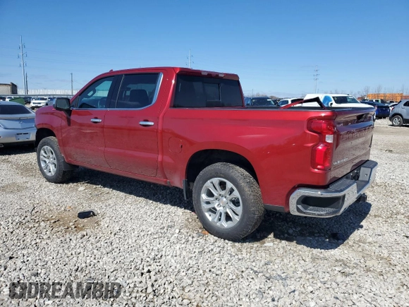 2024 Chevrolet Silverado 1500 LTZ with VIN 1GCUDGE89RZ382308, listed as a Copart auction lot 48109755 with 3,272 mi miles and Salvage Title. Bid and sale history available at DreamBid. Image 2.