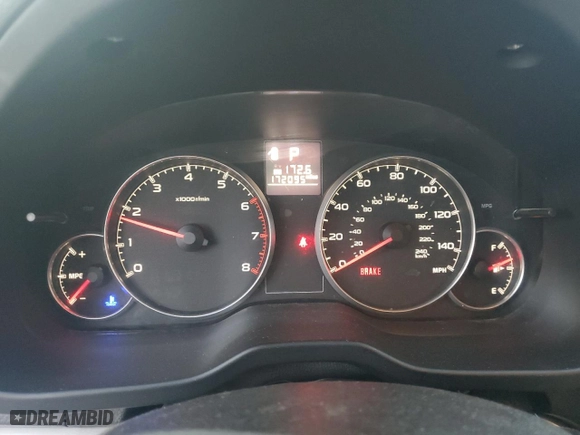 2013 Subaru Outback 2.5i Premium with VIN 4S4BRCGC3D3291707, listed as a Copart auction lot 42055315 with 172,095 mi miles and Salvage Title. Bid and sale history available at carsss.com. Image 9.