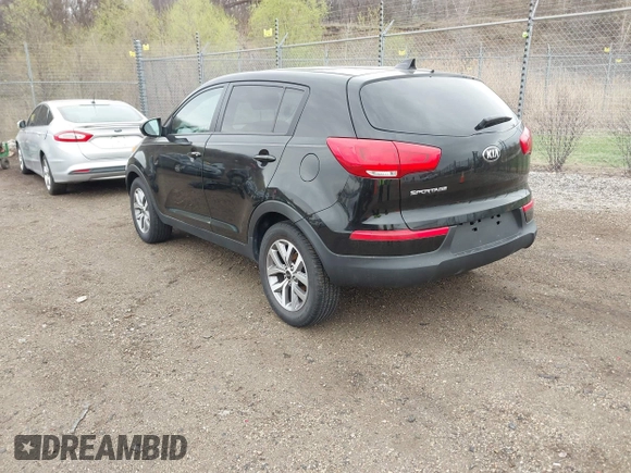 2015 Kia Sportage LX with VIN KNDPB3AC6F7677007, listed as a IAAI auction lot 42081242 with 63,976 mi miles and . Bid and sale history available at carsss.com. Image 3.