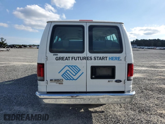 2012 Ford Econoline Passenger XL with VIN 1FBSS3BL1CDA04393, listed as a Copart auction lot 70426984 with 113,326 mi miles and Salvage Title. Bid and sale history available at DreamBid. Image 6.