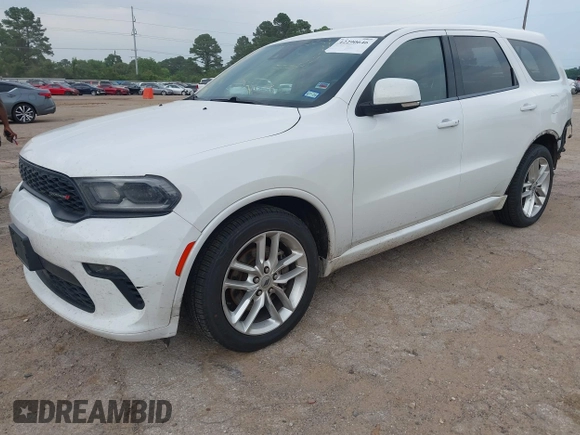 2022 Dodge Durango GT Plus with VIN 1C4RDHDGXNC103143, listed as a IAAI auction lot 42290646 with 109,130 mi miles and . Bid and sale history available at DreamBid. Image 18.