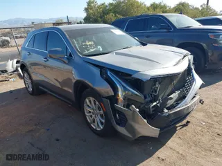 2023 Cadillac XT4 FWD Luxury with VIN 1GYAZAR43PF122259, listed as a IAAI auction lot 41993120 with 54,789 mi miles. Bid and sale history available at carsss.com. Image 1.